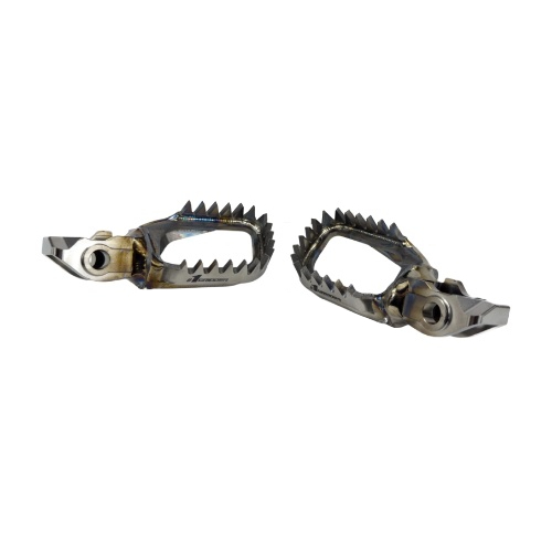 Footpegs titanium KTM 125 SX (23-26) rear-set and lowered OFP-T01-5D5B