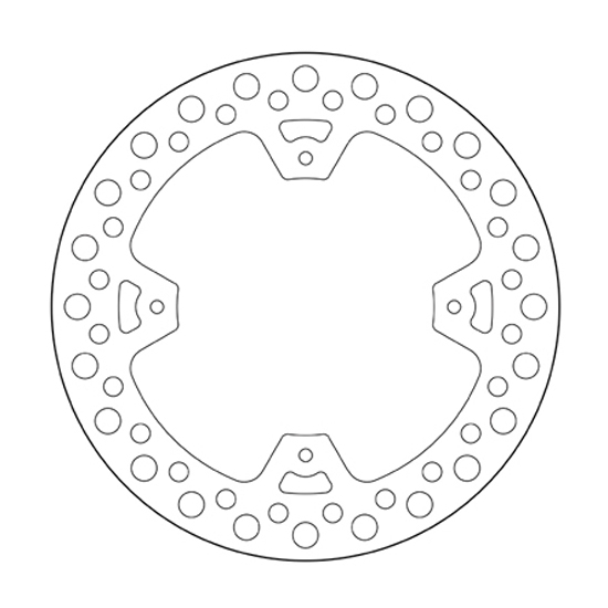 Brake disc Brembo Serie Oro Honda CRF 250 X (04-17) rear 68B40786