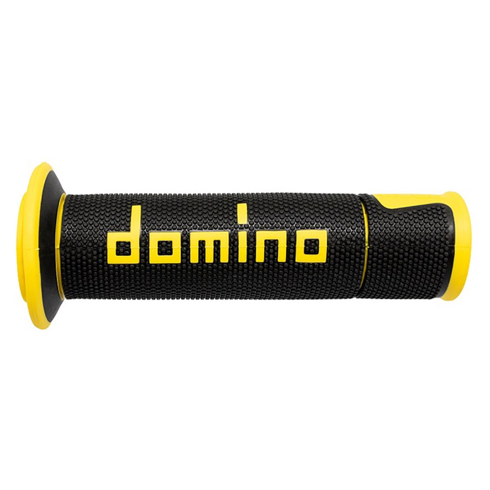 Pair of Grips road-racing Domino A450 - black yellow Pair of Grips road-racing Domino A450 - black yellow