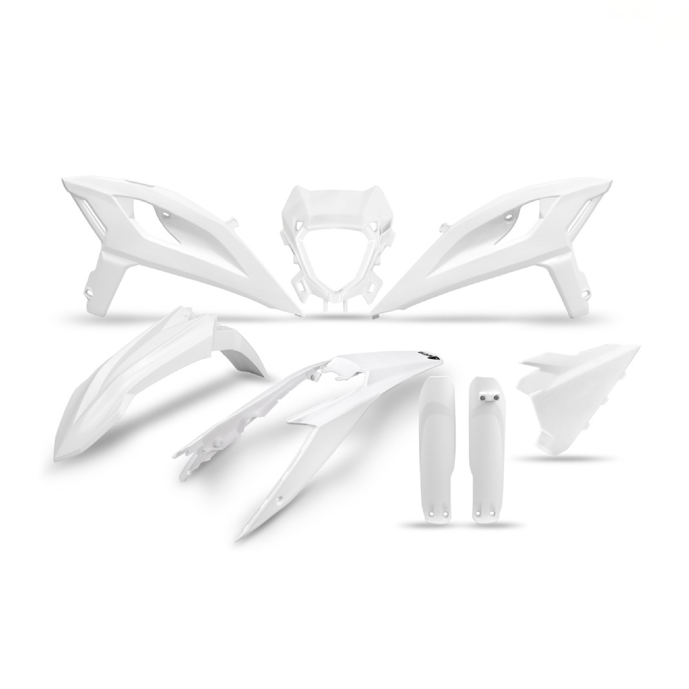 Plastics kit Beta RR 125 2T (25-26) - colour white BEKIT802F-043