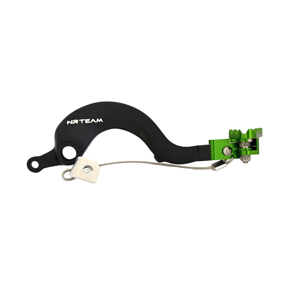 Brake Pedal NRTeam Kawasaki KX 250 (05-08) green DS93.0037V