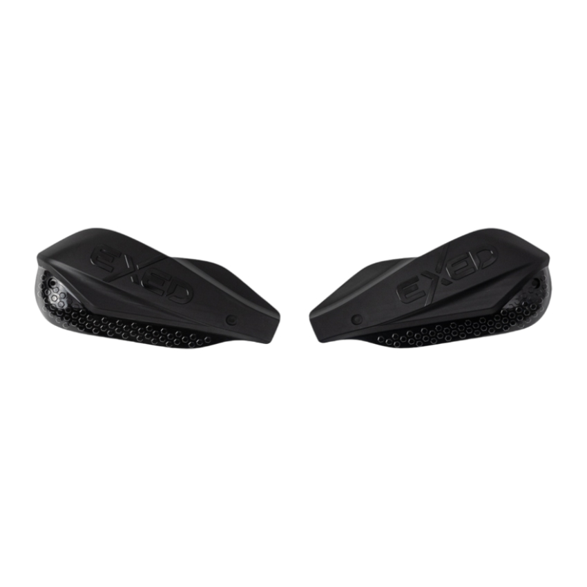 Pair of full-wrap handguards Exed for 28.6 mm handlebars black Pair of full-wrap handguards Exed for 28.6 mm handlebars black