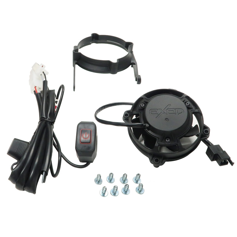 Radiator fan kit KTM 250 EXC (17-23) manual Exed EX-RFS-K2-SR