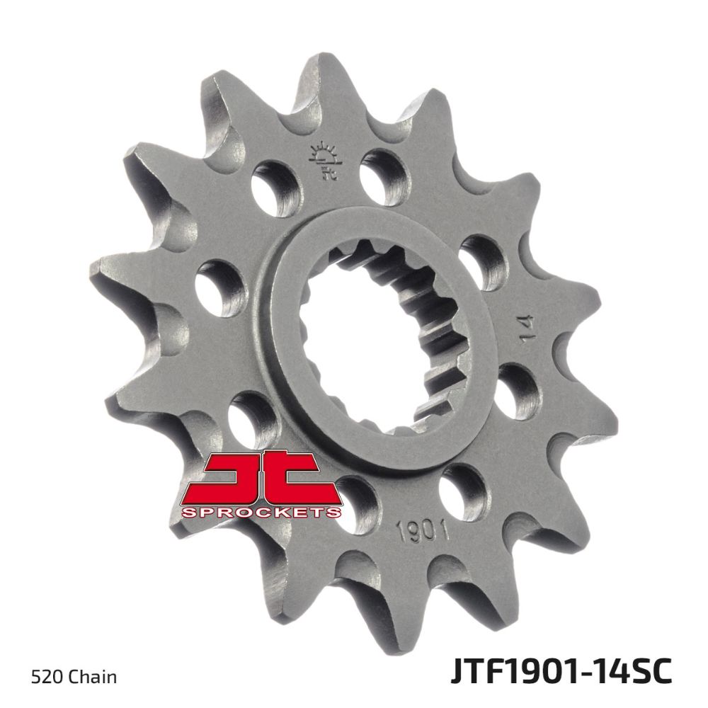 Front sprocket JT Beta RR 400 (05-14) 14 teeth anti-mud JTF1901.14SC