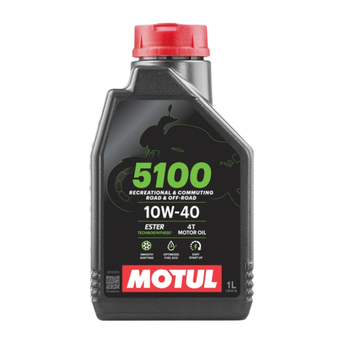 Engine oil Motul 5100 10W-40 - 1 lt
