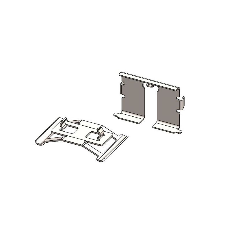 Brake pad retaining clip Husaberg 250 TE (10-14) rear + metal plate MM-213096
