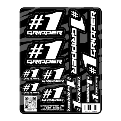 Kit sticker Logo sponsor - Onegripper