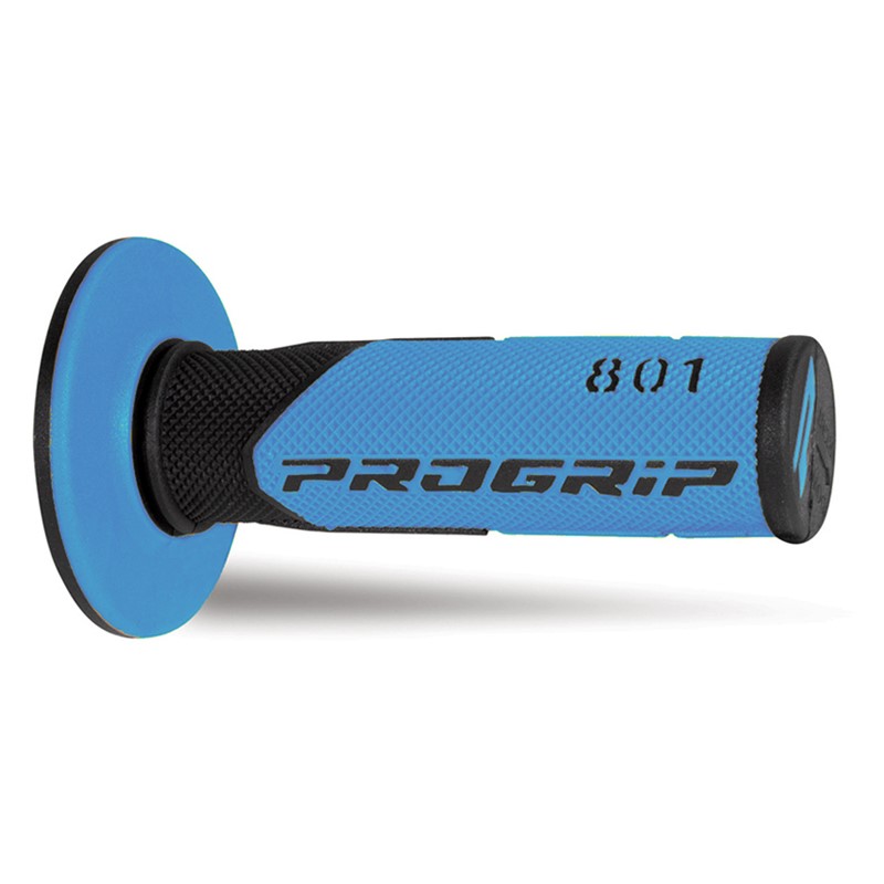 Pair of Grips off-road Pro Grip 801 - black light blue Pair of Grips off-road Pro Grip 801 - black light blue