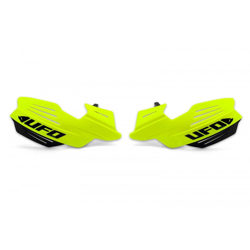Pair of handguards UFO VULCAN universal neon yellow Pair of handguards UFO VULCAN universal neon yellow