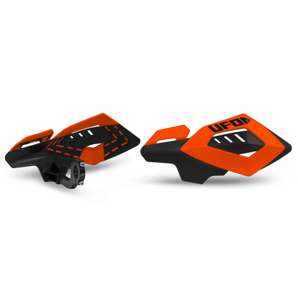 Pair of handguards UFO ARCHES universal neon orange Pair of handguards UFO ARCHES universal neon orange