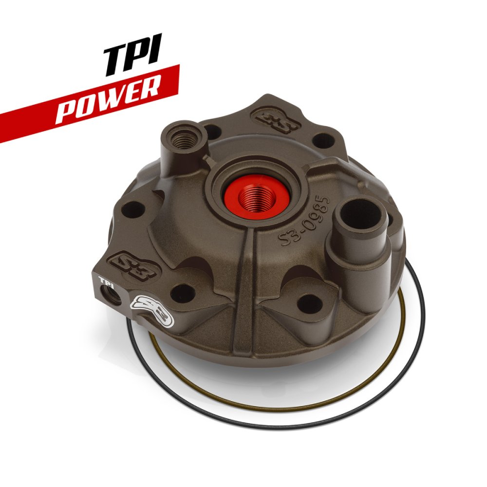 Cylinder head S3 KTM 250 SX (17-22) - Power titanium PWR-985TPI-250-T