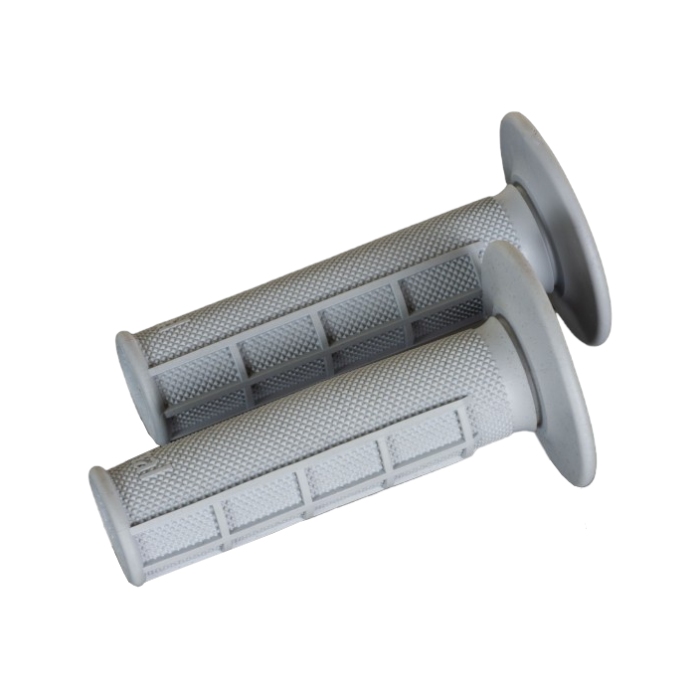Pair of Grips off-road Renthal Original Diamond/Waffle Soft - grey chiaro Pair of Grips off-road Renthal Original Diamond/Waffle Soft - grey chiaro