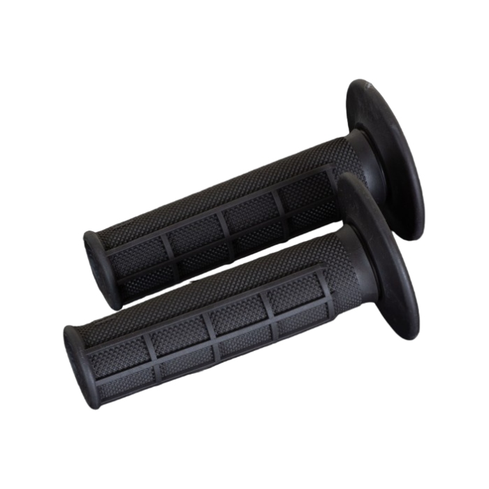 Pair of Grips off-road Renthal Original Diamond/Waffle Hard - black Pair of Grips off-road Renthal Original Diamond/Waffle Hard - black