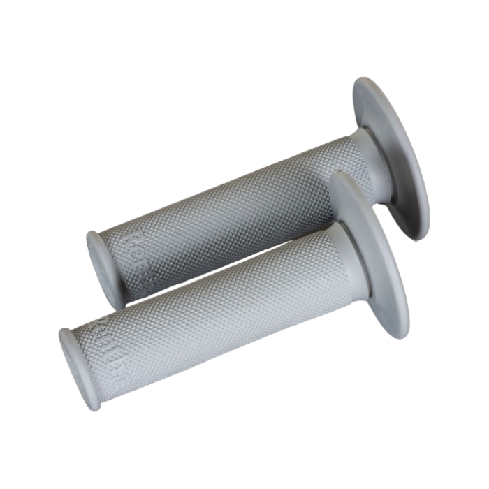 Pair of Grips off-road Renthal Original Full Diamond Soft - grey chiaro Pair of Grips off-road Renthal Original Full Diamond Soft - grey chiaro