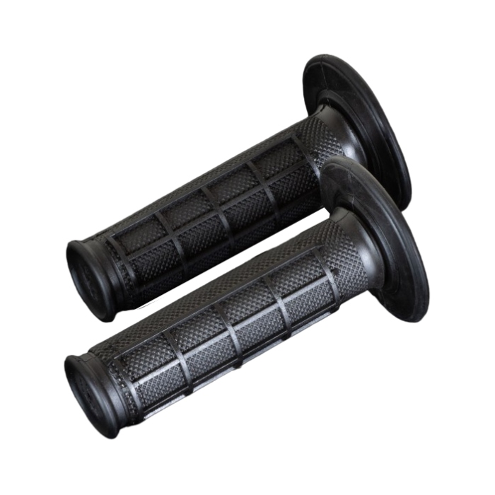 Pair of Grips off-road Renthal Dual Half Waffle - black R-G197