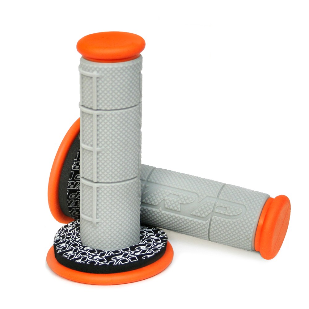Pair of Grips off-road WRP e donut - orange grey Pair of Grips off-road WRP e donut - orange grey